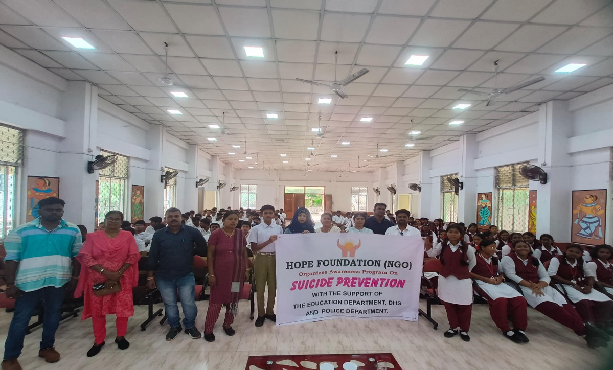 1st Impactful awareness program on suicide prevention