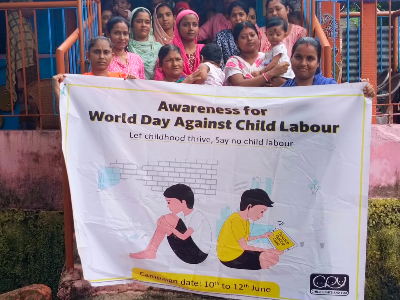 Awareness for World Day Against Child Labour
