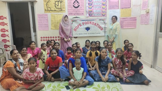 Awareness Programme on Life Skill development of Adolescent Girls, Breast feeding and importance of