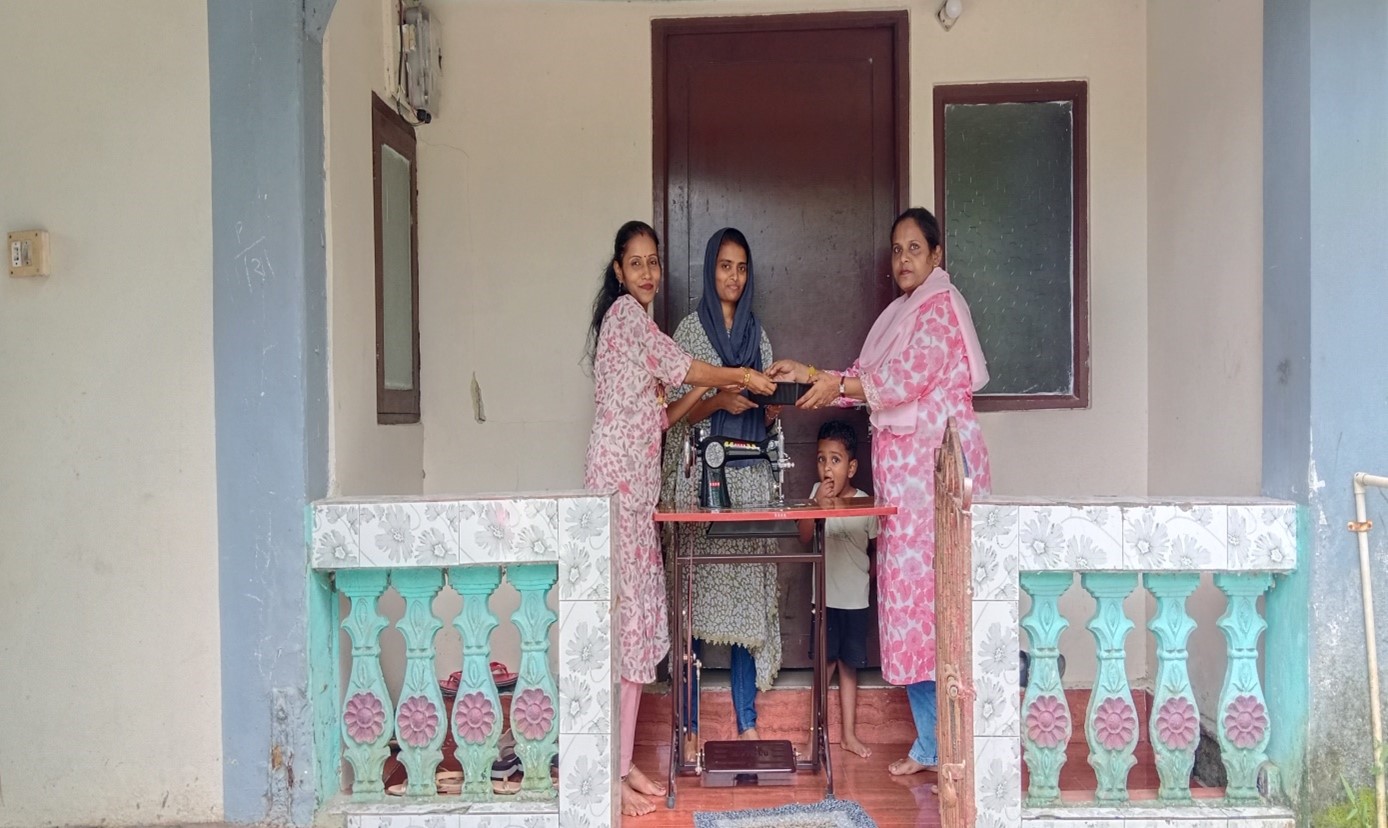 Donated Usha Silai Machine