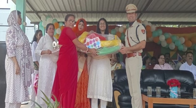 Felicitated Anganwadi Workers of Swaraj Dweep