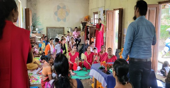 Meetings conducted with AWWs